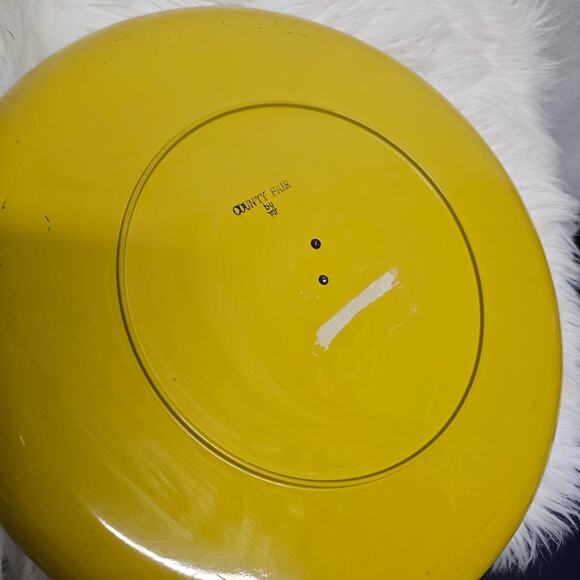 Vtg Shafford County Fair Cheese Board Charcuterie Tray Harvest Gold - Picture 7 of 8